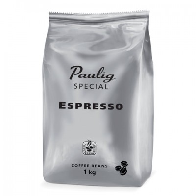 Кофе в зернах PAULIG (Паулиг) 'Special Espresso', натуральный, 1000 г, вакуумная упаковка, 16545