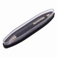 Ручка бизнес-класса шариковая BRAUBERG Piano, СИНЯЯ, корпус черный с золот., линия 0,, 143473