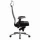 Кресло офисное МЕТТА 'SAMURAI' KL-3, с подголовником, кожа, черное