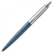 Ручка шариковая PARKER 'Jotter XL', УТОЛЩЕННЫЙ корпус, синий матовый лак, детали из нержавеющей стали, синяя, 2068359