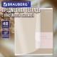 Тетрадь предметная MonoPastel 48 л., пластиковая обложка, ИСТОРИЯ, клетка, подсказ, BRAUBERG, 405508