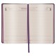 Ежедневник датированный 2021 А5 (138х213 мм) BRAUBERG 'Stylish', кожзам, фиолетовый, 111442