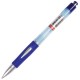 Ручка шариковая автоматическая с грипом BRAUBERG 'Neo', СИНЯЯ, корпус синий, узел 0,7 мм, линия письма 0,35 мм, 141074