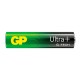 Батарейки КОМПЛЕКТ 2 шт., GP Ultra Plus G-Tech, AAA (LR03), алкалиновые, мизинчиковые, 24AUPA21-2CRSB2