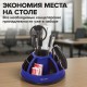 Канцелярский набор BRAUBERG 'ULTRA', 10 предметов, вращающаяся конструкция, черно-синий, 231930
