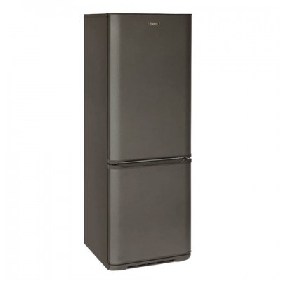 Холодильник БИРЮСА W134, двухкамерный, объем 295 л, нижняя морозильная камера 85 л, матовый графит, Б-W134