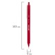 Карандаш механический 0,5 мм BRAUBERG 'VIVID', корпус soft-touch ассорти, 182063