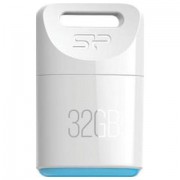 Флеш-диск 32 GB SILICON POWER Touch T06 USB 2.0, белый, SP32GBUF2T06V1W