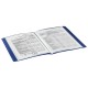 Папка 40 вкладышей BRAUBERG 'Contract', синяя, вкладыши-антиблик, 0,7 мм, бизнес-класс, 221777