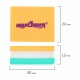 Ластик ЮНЛАНДИЯ 'Square', 30х24х13 мм, прямоугольный, пастельные цвета ассорти, 272673