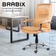 Кресло офисное BRABIX PREMIUM 'Cuba EX-542', экокожа, бежевое, 532551