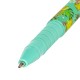 Ручка шариковая BRAUBERG SOFT TOUCH GRIP 'PINEAPPLE', СИНЯЯ, мягкое покрытие, узел 0,7 мм, 143718