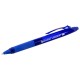 Ручка гелевая стираемая автоматическая BRAUBERG 'X-ERASE RT', СИНЯЯ, пишущий узел 0,7 мм, линия письма 0,5 мм, 144423