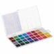 Краски акварельные ГАММА 'Классическая', 32 цвета, медовая, без кисти, пластиковая коробка, европодвес, 1009199