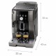 Кофемашина DELONGHI Magnifica S ECAM250.33.TB, 1450Вт, объем 1,8л, ручной капучинатор