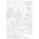 Раскраска по номерам А4 'Лабрадоры', С АКРИЛОВЫМИ КРАСКАМИ, на картоне, кисть, ЮНЛАНДИЯ, 664157