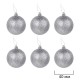 Шары елочные НАБОР 50 предметов 'Новогодний Блеск', пластик, серебристый, ЗОЛОТАЯ СКАЗКА, 592594