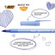 Ручки шариковые BIC 'Round Stic', НАБОР 3 шт., СИНИЕ, узел 1 мм, линия письма 0,32 мм, пакет, 9021522