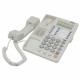 Телефон RITMIX RT-495 white, АОН, спикерфон, память 60 ном., тональный/импульсный режим, белый, 80002153