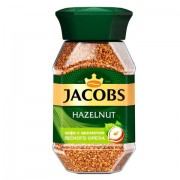 Кофе растворимый JACOBS 'Hazelnut' с ароматом лесного ореха, сублимированный, 95 г, стеклянная банка, 8051222