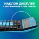 Калькулятор настольный BRAUBERG EXTRA COLOR-12-BKBU (206x155 мм), 12 разрядов, двойное питание, ЧЕРНО-ГОЛУБОЙ, 250476