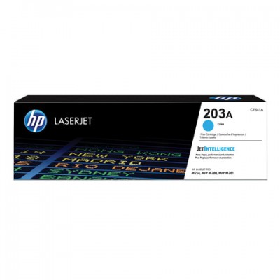 Картридж лазерный HP (CF541A) LaserJet Pro M254/M280/M281, голубой, ресурс 1300 стр., оригинальный