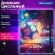 Дневник 1-11 класс 48 л., твердый, BRAUBERG, матовая ламинация, резинка, закладка-ляссе, с подсказом, 'Футбол', 107235