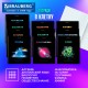 Тетради предметные, КОМПЛЕКТ 12 ПРЕДМЕТОВ, 48 л., глянцевый УФ-лак, BRAUBERG, 'SHADE', 404324