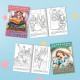Книжка-раскраска 'Любимые сказки №2', КОМПЛЕКТ 10 шт., 16 стр, 210х290 мм, HATBER
