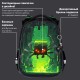 Ранец BRAUBERG PREMIUM, 2 отделения, с брелоком, 'Digital spider', LED-ЛАМПОЧКИ, 38х29х16 см, 273101