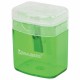 Точилка BRAUBERG 'OfficeBox', с контейнером и крышкой, прямоугольная, в упаковке с подвесом, ассорти, 222494