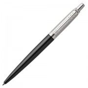 Ручка гелевая PARKER 'Jotter Premium Tower Grey Diagonal CT', корпус черный, детали из нержавеющей стали, черная, 2020644