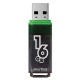 Флеш-диск 16 GB SMARTBUY Glossy USB 3.0, тёмно-серый, SB16GBGS-DG