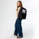 Рюкзак BRAUBERG FASHION CITY универсальный, карман-антивор, 'Hamsters', черный, 44х31х16 см, 273840