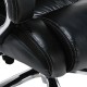 Кресло офисное BRABIX PREMIUM 'Status HD-003', нагрузка до 250 кг, рециклированная кожа, хром, черное, 531821