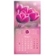 Календарь настенный перекидной 2027г, BRAUBERG, 12 листов, 28,5х28,5 см, 'Floral', 118425