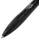Ручка шариковая автоматическая с грипом BRAUBERG 'Black Jack', СИНЯЯ, корпус черный, узел 0,7 мм, линия письма 0,35 мм, 141512