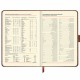 Еженедельник датированный 2023 А5 145х215 мм BRAUBERG 'Augustus', коричневый, 113944
