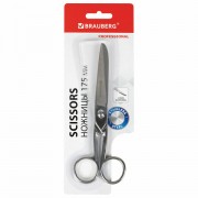 Ножницы цельнометаллические BRAUBERG 'Professional', 175 мм, классической формы, 237102