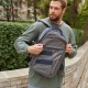 Рюкзак BRAUBERG URBAN универсальный, 2 отделения, 'MainStream 2', серо-синий, 45х32х19 см, 224446