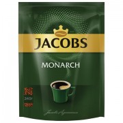 Кофе растворимый JACOBS 'Monarch', сублимированный, 240 г, мягкая упаковка, 8051277