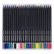 Карандаши цветные чёрное дерево BRAUBERG BLACK WOOD, 100 цветов, мягкий грифель 3 мм, 182045