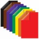 Цветная бумага А4 2-сторонняя мелованная (глянцевая), 16 листов 8 цветов, на скобе, BRAUBERG, 200х280 мм, 'Подсолнухи', 129783