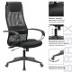 Кресло офисное BRABIX PREMIUM 'Stalker EX-608 PL', ткань-сетка/кожзам, черное, 532090