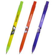 Карандаш механический цанговый 2 мм, с принтом кросс-серия МОНСТРИКИ, BRAUBERG, HB, встроенная точилка, корпус ассорти, 182111