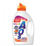 Средство для стирки жидкое автомат 1,3 л AOS Color, гель-концентрат, 634-3