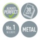 Дырокол металлический LEITZ 'New NeXXT WOW', до 30 листов, розовый металлик, блистер, 50082023
