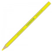 Текстовыделитель-карандаш сухой STAEDTLER (Германия), НЕОН ЖЕЛТЫЙ, трехгранный, грифель 4 мм, 128 64-1