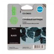 Картридж струйный CACTUS (CS-CN053) для HP OfficeJet 6100/6600/6700, черный, 40 мл