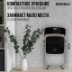 Стул складной BRABIX 'Golf Lite CF-017', серебристый каркас, пластик чёрный, 532895